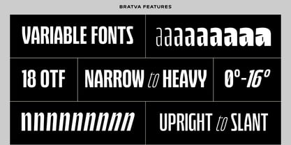 Bratva Font Poster 3