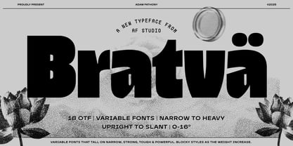 Bratva Font Poster 1