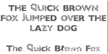 Diagonalalley Font Poster 8