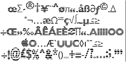 Diagonalalley Font Poster 2