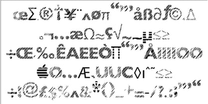 Diagonalalley Font Poster 9