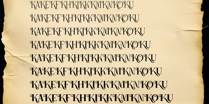 Lavache Font Poster 3