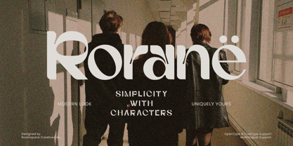 Rorane Font Poster 1