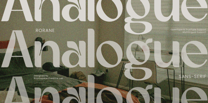 Rorane Font Poster 12