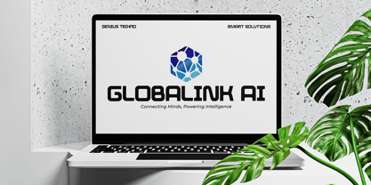 Genius Techno Font Poster 2