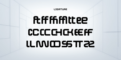 Genius Techno Font Poster 12