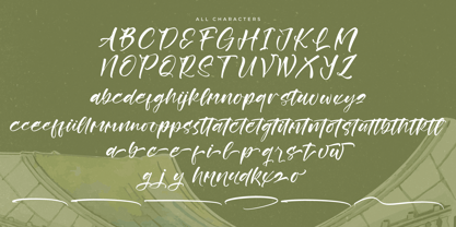 Rustling Kingdom Font Poster 8