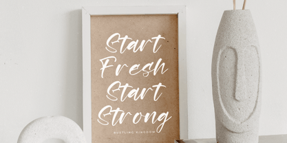 Rustling Kingdom Font Poster 3