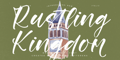Rustling Kingdom Font Poster 1