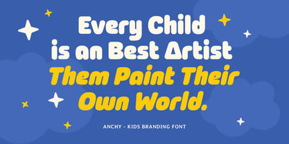 Anchy Font Poster 5
