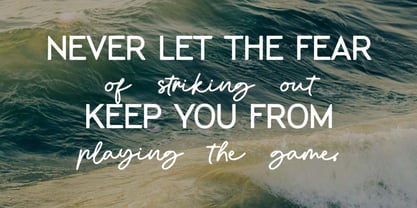 Manhattan Nights Blues Club Font Poster 12