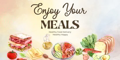 Cattalague Font Poster 7