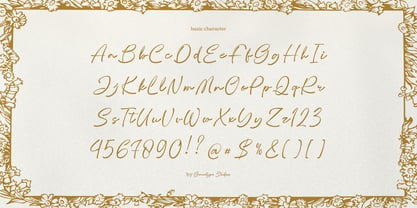 Karmically Font Poster 10