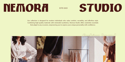 Quadline Font Poster 11