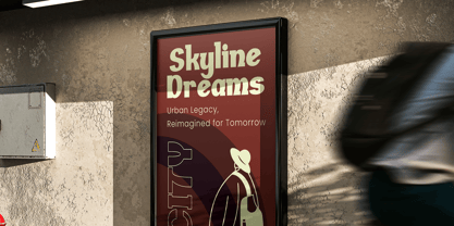 Quadline Font Poster 8