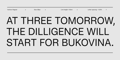 Yankton Font Poster 11