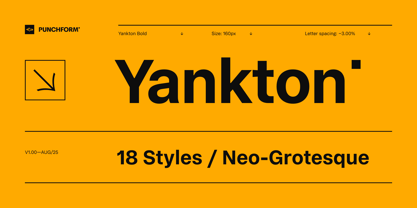 Yankton Font Poster 1