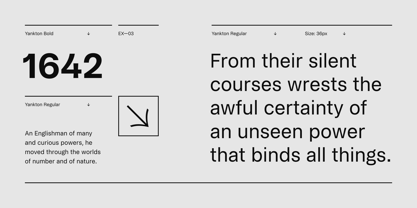 Yankton Font Poster 8