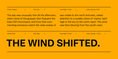 Yankton Font Poster 6