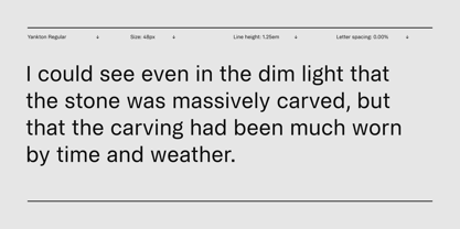 Yankton Font Poster 2