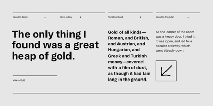 Yankton Font Poster 14