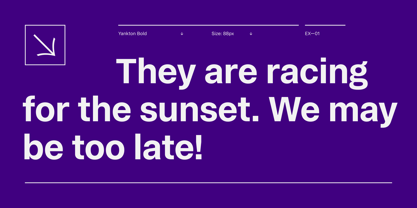 Yankton Font Poster 3