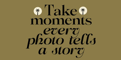 Flowsky Font Poster 2