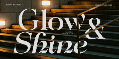 Flowsky Font Poster 9