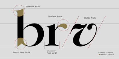 Flowsky Font Poster 5