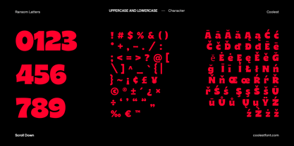 Carity Font Poster 11