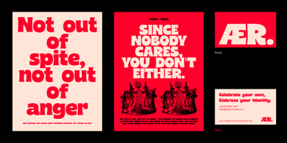 Carity Font Poster 5