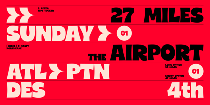 Carity Font Poster 2