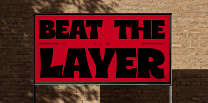 Carity Font Poster 4