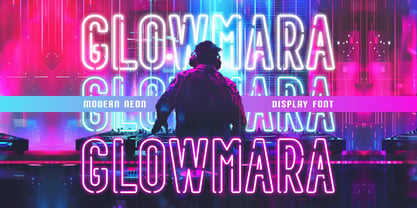 Glowmara Font Poster 1