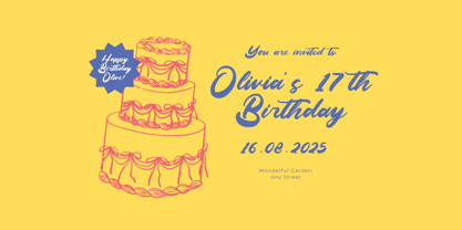 Jichelo Rosela Font Poster 5