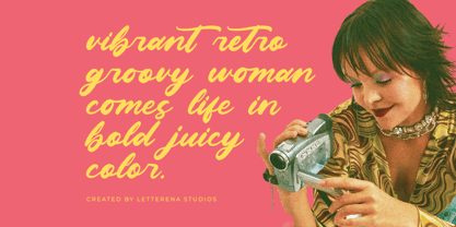 Jichelo Rosela Font Poster 3