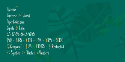 Storytime Font Poster 6