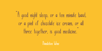 Storytime Font Poster 8