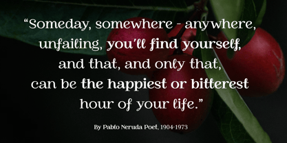 Under The Mistletoe Font Poster 3