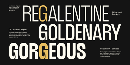 TRT Lancelot Font Poster 9