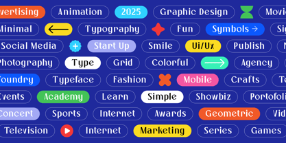 Bloomite Sans Font Poster 4