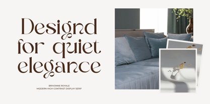 Brivonne Royale Font Poster 5