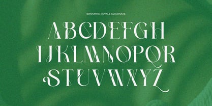 Brivonne Royale Font Poster 9
