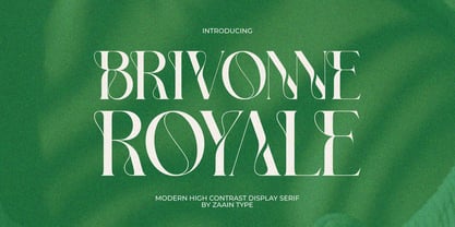 Brivonne Royale Font Poster 1