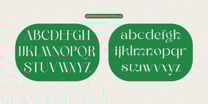 Brivonne Royale Font Poster 8