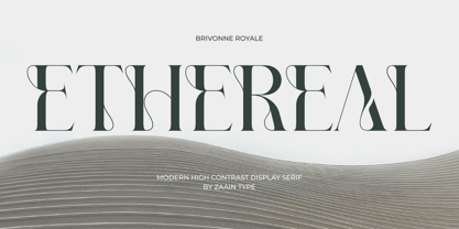 Brivonne Royale Font Poster 7