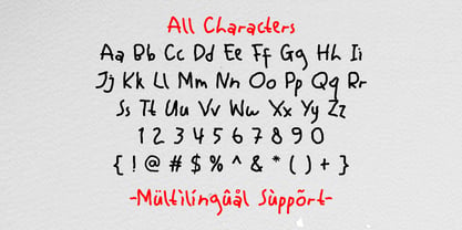 Back to christmas Font Poster 7