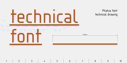 Pilatus Variable Font Poster 8