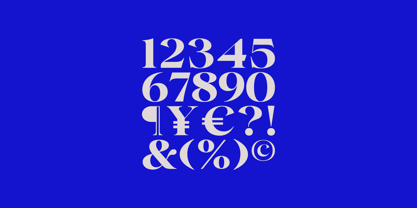 Gentara Font Poster 12