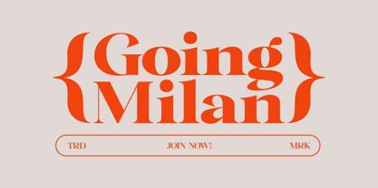 Gentara Font Poster 3